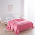 thumbnail image 1 of Microfiber Flannel Blanket under $5! Staron Soft Throw Blanket, Warm for Couch Bed Sofa All Seasons (Watermelon Red), 1 of 2