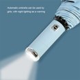 thumbnail image 4 of Maytalsory Folding Umbrella Reflective Stripe Umbrellas Waterproof Sunshade for LED/Green 1Set, 4 of 6