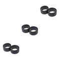 thumbnail image 1 of ZLight 2 Pieces Tennis Racket Grip Ring Badminton Bat Overgrip Fix Kit Grip Tape Protector Supplies Professional Accessories Black 3Set, 1 of 6