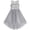 Gris, variante sur Robe Fille en Tulle à Paillettes en Maille Fête Mariage Princesse 12 Ans