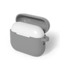 thumbnail image 1 of PANDACO Grey Soft Case for AirPods Pro (3rd Gen) Charging Case, 1 of 5