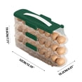 thumbnail image 3 of Boîte de Rangement pour Ufs, Support Roulant pour Porte de Réfrigérateur, Boîte de Rangement Empilable pour Réfrigérateur, Boîte de Cuisine, Support de Rangement en Plastique, 3 of 3