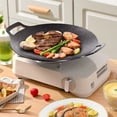 thumbnail image 3 of Langgg Wide Applications Non-Stick Frying Pan For Every Meal Non-Stick Ceramic Pan Bread Pan For Baking 30CM, 3 of 6