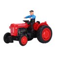 thumbnail image 1 of Farm Tractor Toy, Plastic Kids Farm Vehicle Toys Cognitive Development Alloy  For Home Play Red, 1 of 8