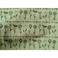 thumbnail image 5 of oneOone Cotton Cambric Light Green Fabric Block Sewing Craft Projects Fabric Prints By Yard 42 Inch Wide-4R, 5 of 5