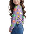 thumbnail image 3 of Posijego T-Shirts Graphiques à Manches Longues pour Tout-Petits Garçons Filles, Mignons, Col Ras du Cou, T-Shirts Basiques, Hauts, Chandail de Printemps pour Enfants, 3 of 6