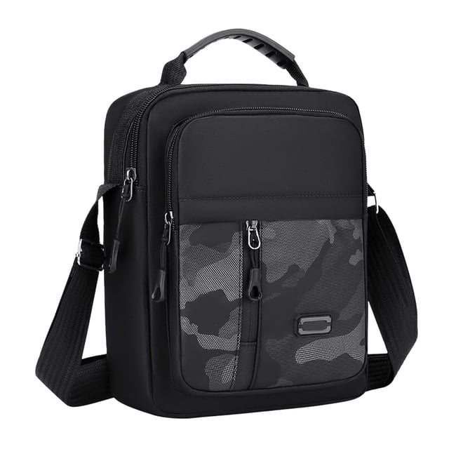 Bdday Petit Sac Messager à la Mode Camouflage Grande Capacité Sac à Bandoulière Multifonction Imperméable Multi-Poches Grande Capacité Rangement Sac Bandoulière Décontracté Sacs à Main et Pochettes pour Femmes