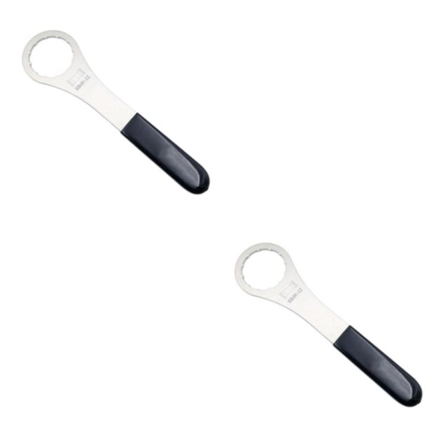 Redempat Convenient Bicycle Tool Bottom Bracket Wrench Repair Tool Versatile Axle Wrench Tool 49mm 240x60x4mm 2Set