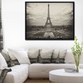 thumbnail image 4 of Design Art Vue Vintage De Paris France  Sur Toile Encadrée, 4 of 4