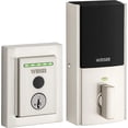 thumbnail image 1 of Weiser HALO Touch Fingerprint Contemporary Electronic Smart Lock WiFi, Works with Alexa and Google Assistant, COLOR: Satin Nickel, MODEL: 9GED30000-003, 1 of 5