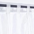 thumbnail image 3 of Pastoral Tie-Up Valance Embroidered Sheer Adjustable Curtains Panel for Kitchen Tap-Top Voile Drape for a Small Window,47" x 55",1 Panel,47" x 55",1 Panel, 3 of 3