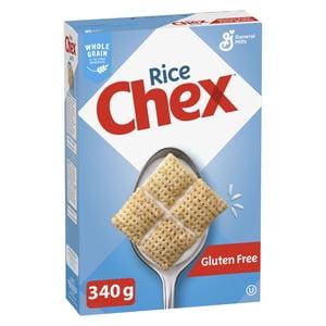 Riz Chex Céréales pour le petit-déjeuner, sans gluten, grains entiers, 340 g