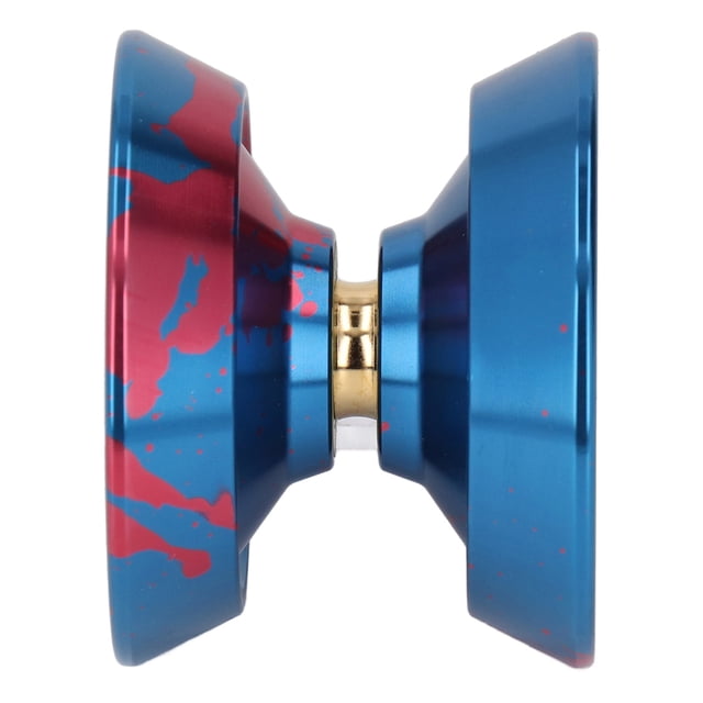 Yoyo,Jouet Yoyo Alliage Avancé Roulement Rond KK pour Compétition Noir Or,Rouge Bleu,Noir Lustré