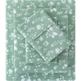 thumbnail image 1 of Floral Queen Sheet Set Pieces Grey and Yellow Flower Bed Sheet Soft Breathable Brushed Microfiber Bedding Sheets & Pillowcases Wrinkle Fitted Sheets with Deep Pocket for Qu, 1 of 7
