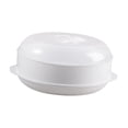 thumbnail image 2 of veasfak Microwave Steamer for Cooking Compact Steamer Bowl for Meats Vegetables es single layer, 2 of 9