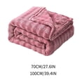 thumbnail image 3 of Tyidzon Throw Blanket Solid Colour Flannel Rabbits Hair Blanket Nap Cover Blanket Heavy Sofa Blanket Velvet Blanket, 3 of 8