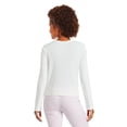 thumbnail image 4 of George Girls' Lace Trim Rib Top, 4 of 6