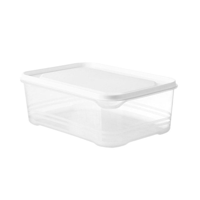 Boîte de Réfrigérateur Support Cuisine Organisateur Transparent Placard Conteneur avec Couvercle Rangement