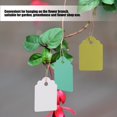 thumbnail image 3 of Khall Marqueur de Plante 300pcs Réutilisables Imperméable PVC Plante Étiquette Plantes de Jardin Étiquette Suspendue Marqueur de Fleur 3.6x2.5cm, Étiquette de Plante, 3 of 8