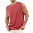 thumbnail image 1 of Grrvtrz Mens Tank Tops Quick Dry Breathable Sleeveless Shirts Gym Workout Muscle Tank, 1 of 4