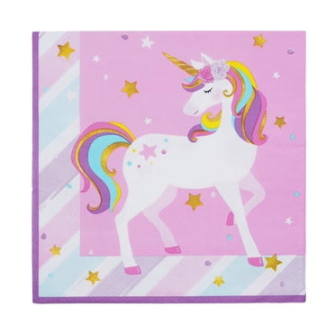 Serviette 3 épaisseurs Licorne