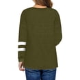 thumbnail image 4 of WEIYLL T-Shirt Fille Manches Longues Poignets Col Rond Patchwork Chaud Doux T-Shirt Enfant Hauts pour 7-8 Ans, 4 of 5