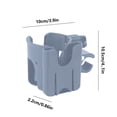 thumbnail image 3 of Bdday Storage Box Electric Scooter Cup Bicycle Water Pot Electric Scooter Coffee Milk Tea Mobile Universal Bicycle Cup Base Kitchen Storage Rack, 3 of 3