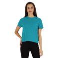 thumbnail image 1 of Inkmeso T-Shirt à Manches Courtes pour Femmes, Épaules Tombantes, Col Rond, T-Shirts d'Été Décontractés, 1 of 7