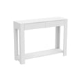 thumbnail image 2 of Safdie & Co. Console Table 40" White With 2 Drawers, 2 of 4