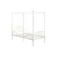 thumbnail image 2 of DHP White Twin Canopy Bed, 2 of 4