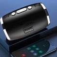 thumbnail image 4 of Dvkptbk Bluetooth Haut-Parleur, Haut-Parleur Bluetooth Sans Fil Portable 5.0, Son Stéréo, Basses, Résistance à l'Eau IPX5, Haut-Parleur Bluetooth Portable et Puissant (Bleu), 4 of 7