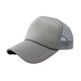 thumbnail image 1 of 6-Pack Trucker Hat Adjustable Cap (Grey), 1 of 2
