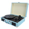 thumbnail image 4 of Turntable, 33/45/78 RPM Album Player, Vinyl Record Player, Blue Suitcase for Music Playing Vinyl Records US Plug,EU Plug,UK Plug, 4 of 7