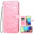 thumbnail image 1 of Étui de Téléphone pour Samsung Galaxy S10 FE, Étui Portefeuille Folio à Rabat, Porte-Cartes en Cuir PU avec Fentes, Protection Intégrale Robuste, Support, Étui de Protection pour Téléphone pour Galaxy S10 FE Femmes, Or Rose, 1 of 5