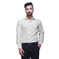 thumbnail image 1 of BESTMAN Cotton Shirt With Pockets Spread Collar Button Down Formal Shirt, 1 of 5