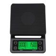 thumbnail image 1 of Accurate Electric Kitchen Scale,Coffee Scale with Timer High- Kitchen Scale Electronic Platform Scale Food Weighing Scale 3kg0.1, 1 of 7
