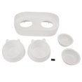 thumbnail image 2 of Ceramic Pet Bowl Set, Pet Double Bowls Separate Design Gold Height Easy To Clean  For Dogs For Kittens For Cats White [Cheongsam Meow] White Background, 2 of 8