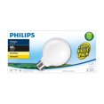 thumbnail image 4 of Philips Halogen G25 E26 60W Globe Frosted Light Bulb, Dimmable Bright White (3000K) 3-Pack, 4 of 6