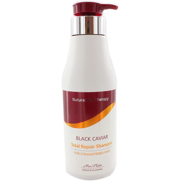 Mon Platin Black Caviar Total Repair Shampoo Straightened Hair 500ml 17fl.oz