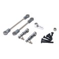 thumbnail image 1 of mmirethe Steering Link Rod Pull Rods Servo Links Linkage 28T Servo Arm For 1/28 Wltoys K969 Pull Rods Metal Upgrade Adjustable Titanium color 1Set, 1 of 6