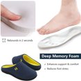 thumbnail image 4 of RockDove Men's Original Two-Tone Memory Foam Slipper, 4 of 6