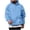 Blue#hoodie men lightweight, variant on LMKIHUSA Men's Casual Hoodies Fashion Fall Winter Comfy Pullovers Long Sleeve Plain Drawstring Sherpa Sweatshirts with Pockets Yellow,S