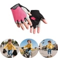 thumbnail image 2 of Kids Half Finger Sports Gloves for Outdoor Cycling Exercise Riding Biking Skating Climbing Lightweight Breathable Durable, 2 of 3