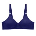 thumbnail image 2 of Plus Size Bras With Back Fat Coverage Woman Sexy Ladies Bra Without Steel Rings Sexy Vest Large Lingerie Bras Everyday Bra Wireless Push Up Bras on Clearance, 2 of 3