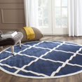 thumbnail image 2 of Safavieh Amherst Tapis Intérieur Extérieur Gris Foncé - Rond 7 Pieds, 2 of 2