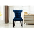 thumbnail image 1 of Kwality Imports Erica Button-Tufted Blue Accent Chairs for Living Room, Set of 2, 1 of 6
