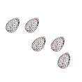 thumbnail image 2 of 50pcs/Pack Fishing Spinner Rings Blades Mini Fish Scale Smooth Flattie Attractor Lure Nickel Spoon Fishing Tool Lure Accessories, 2 of 12