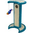 thumbnail image 1 of Penn Plax Crescent Moon Tower Bleu Léopard Avec Recharge, 1 of 1