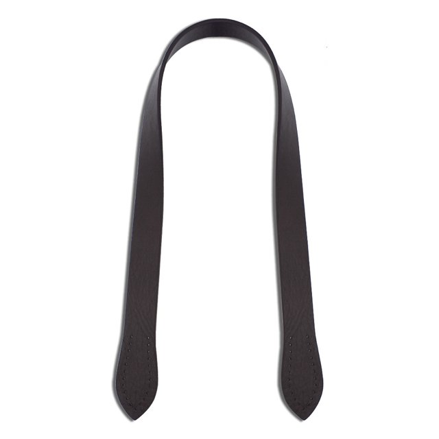 maskred PU Leather Handbag Lifting Handle Modified DIY Decorative Leaf Shape Easy Matching Shoulder Bag Strap Accessories Coffee