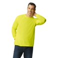 thumbnail image 3 of Radyan High Visibility Long Sleeve Safety T-Shirt - 12 Pack, 100% Polyester, Size: Adult, 3 of 5